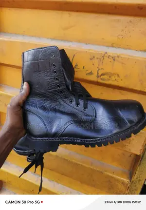 Leather Security Boot