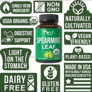 Spearmint Leaf Capsules 1000mg