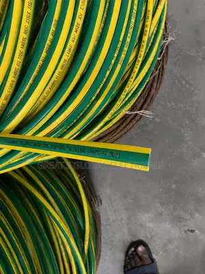 35mm2 Green/Yellow Insulated Earth Cable (Grounding Wire)