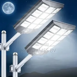 Solar Street Light With 3 Led Segments – Ultra Bright Outdoor Lighting