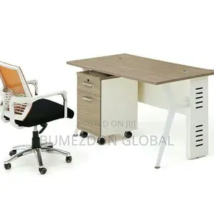 Modern Executive Office Desk With Mobile Drawer
