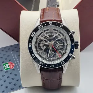 Tag Heuer Inspired Leather Watch