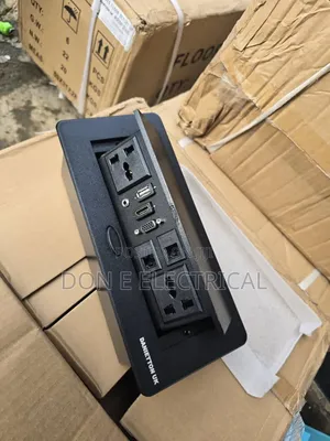Table Socket 2 Power 2 Data Hdmi Nd Vga Cord