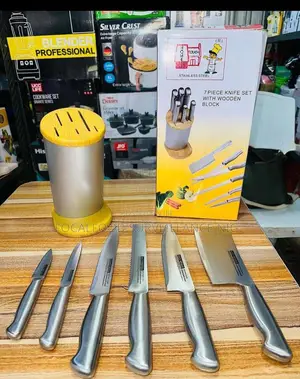 7 Pieces Stainless Kitchen Knife Set