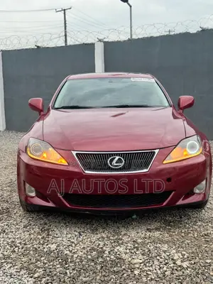 Lexus IS 250 2007 Red