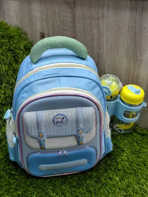 Children School Bag With Water Bottle