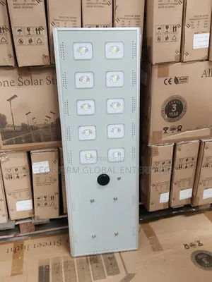 10 Eyes Lithium Battery All in One Solar Project Light With 100w
