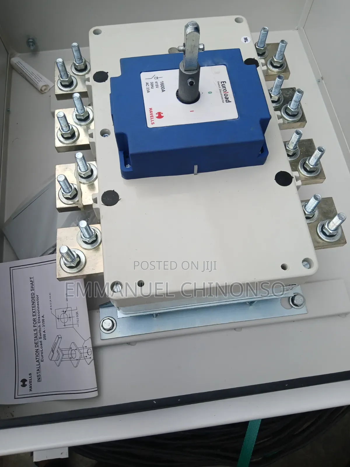 1600a Havels Gear Switch