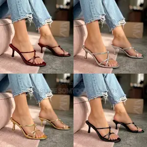 Zara Trending Strappy Kitten Heel Mules