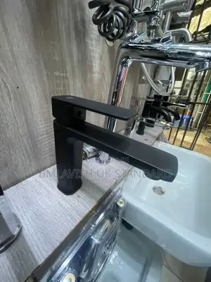 Sweethome Matt Black Basin Faucet