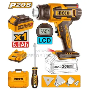 Ingco Cordless Heat Gun (Model Hgli20035)