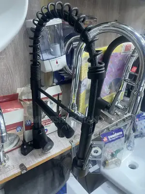 Sweethome Matte Black Big Brother Kitchen Sink Mixer Tap