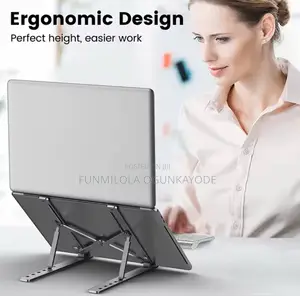 Adjustable Aluminum Laptop Stand Foldable