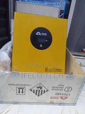7.5kwh 24volt SMS Lithium Battery