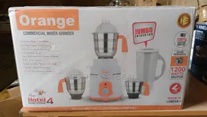 Orange Mixer Grinder 4 in 1