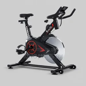 Adjustable Spin Exercise Bike – Powerful Home Cardio Workout