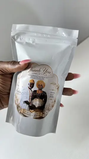 Branded Wedding Souvenir Pouches (500g 1kg)