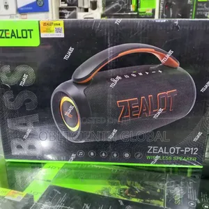 Zealot P12 60w Portable Bluetooth Speaker With RGB Lights