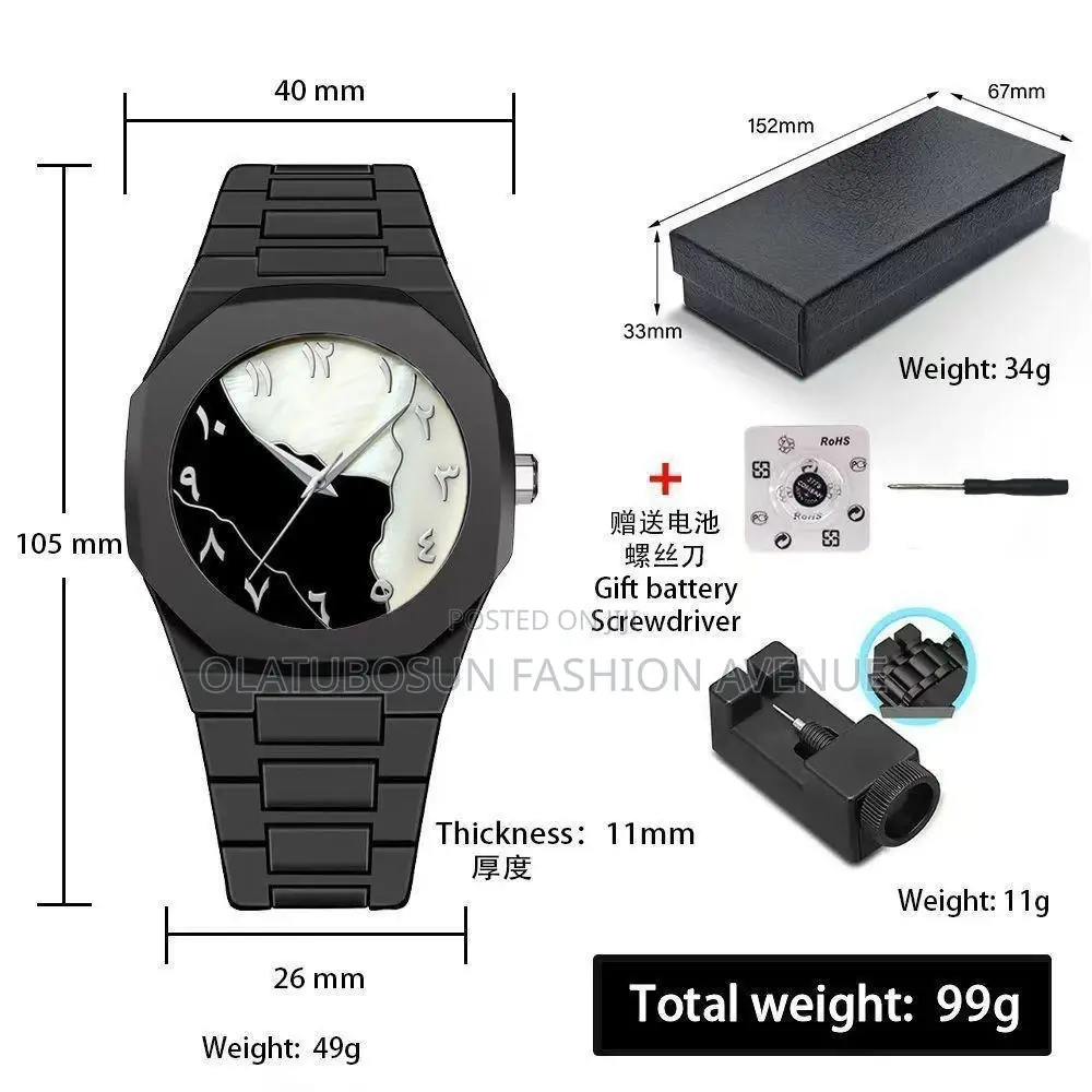 Valenzo Plastic Watch