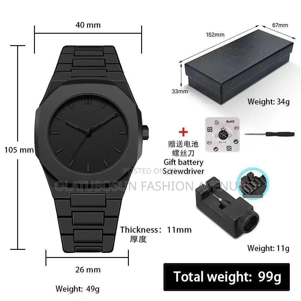 Valenzo Plastic Watch