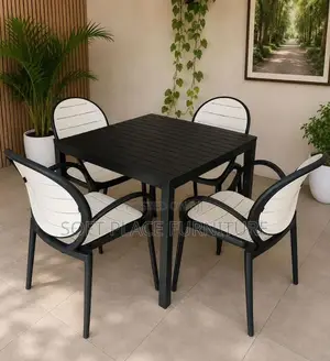 High Classic Luxury Dining 4 With Chairs