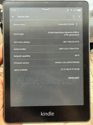 Amazon Kindle Paperwhite 32 GB Black