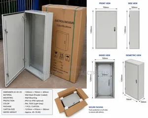 1200mm × 700mm × 300mm Electrical Enclosure Box