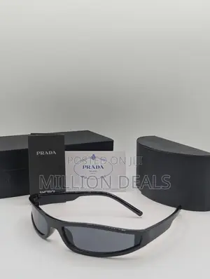 Curve Skinny Spider Wrap Up Black Men's Sunglasses