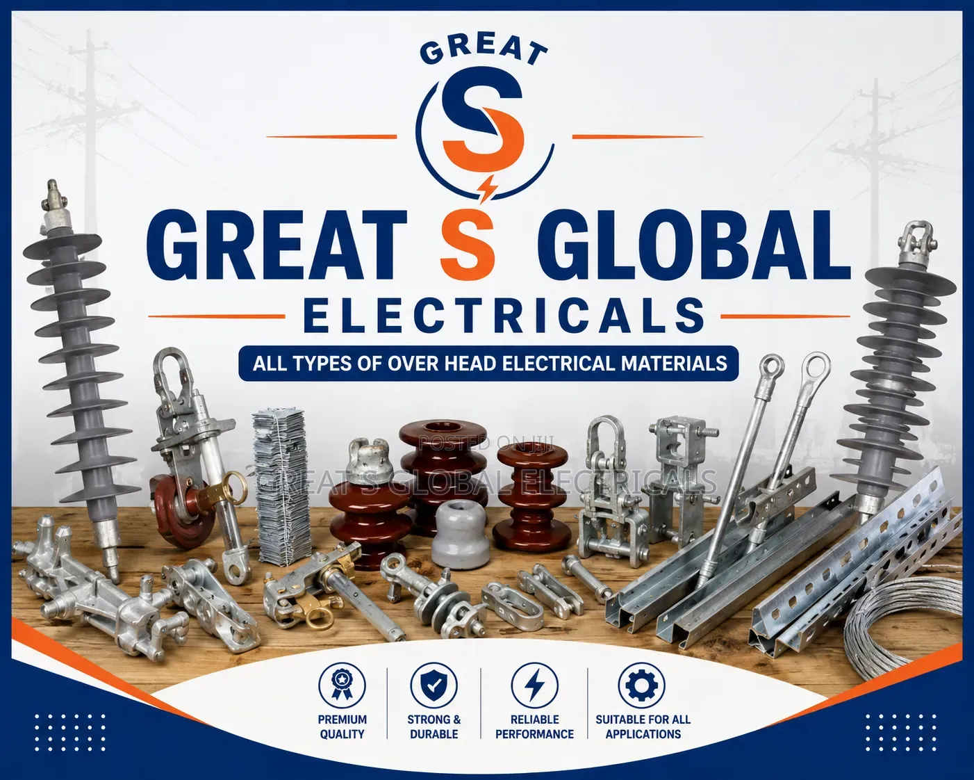 Overhead Power Line (Distribution) Materials.