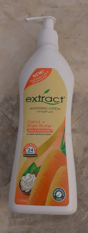 Extract-brightening Lotion Carrot +Shea Butter 350ml