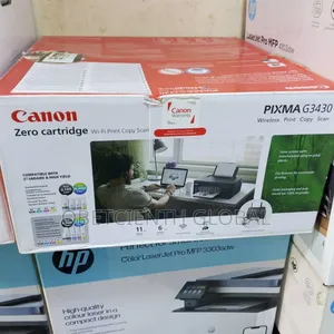 Canon Pixma G3430 Wi-Fi Version of G2410. Megatank Refillable Ink Tank