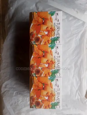 Original Tumeric With Honey Soap in Park of 6 PCS