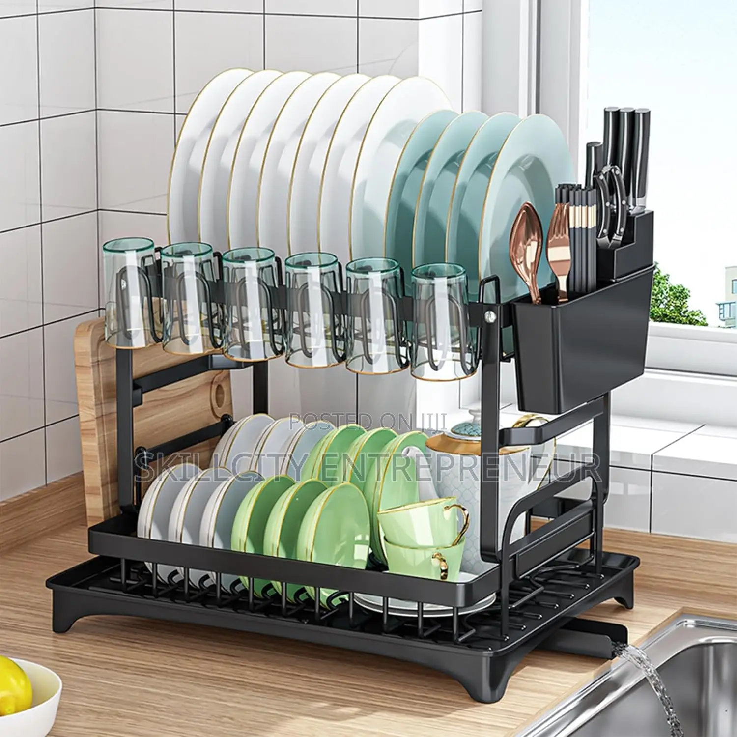 Dish Drainer Removable Tray