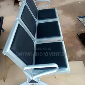 Visitors and Waiting Airport Chair