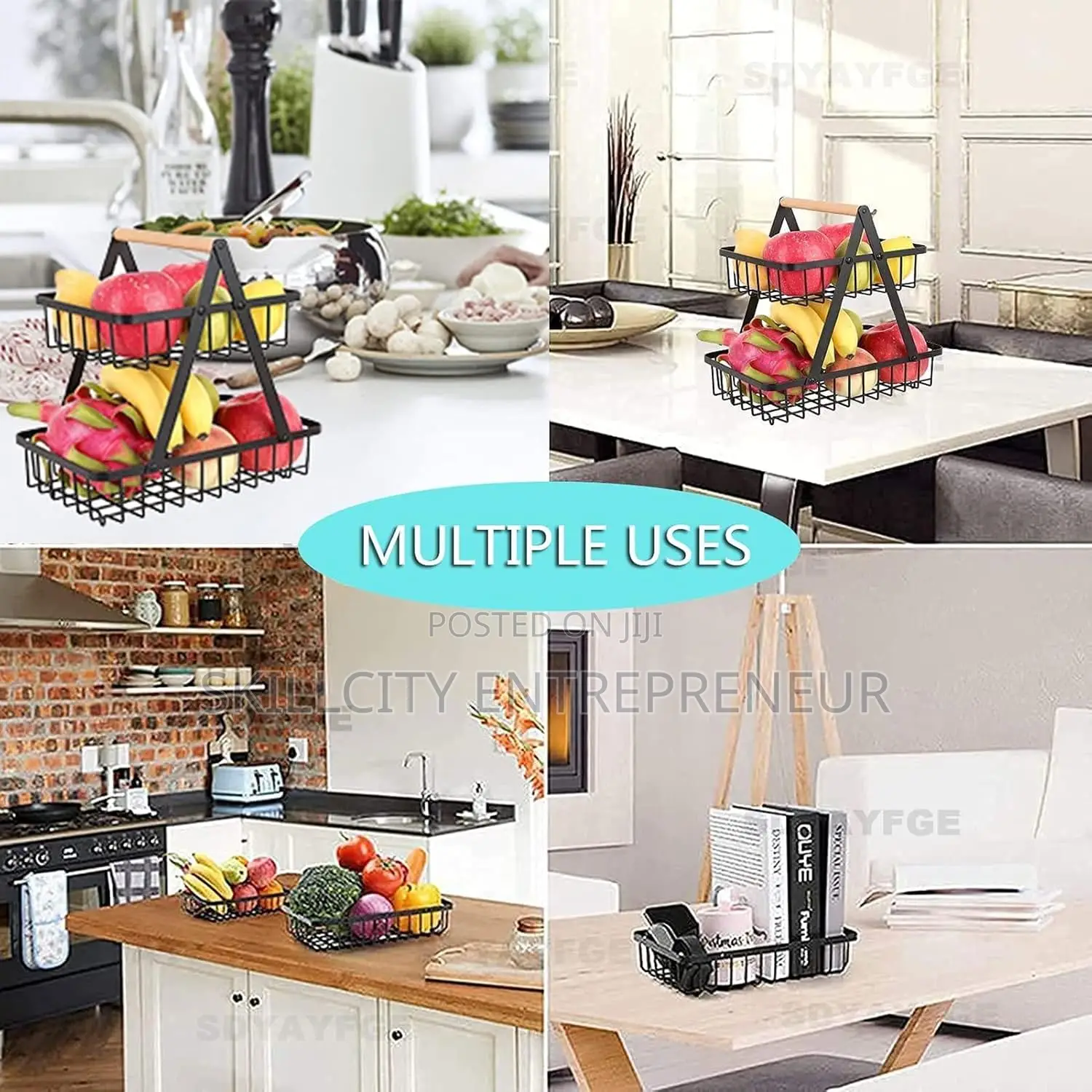 2-Tier Fruit Basket