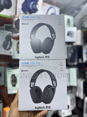 Logitech Zone Vibe 100 Lightweight Wireless Over Ear Headphones {Anc}