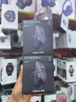 Logitech Mx Master 4, Ergonomic Wireless Mouse With Advanced