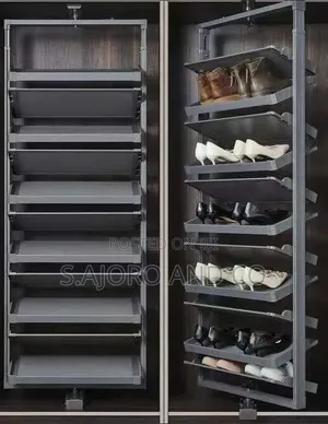 Rotating Shoe Rack 360° Space Organizer Available In 60cm And 80cm