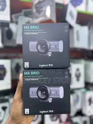 Logitech Mx Brio Ultra Hd Webcam for Collaboration and Streaming