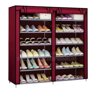 Classic Shoe Shelf With Cover