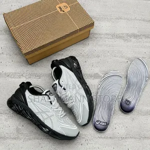 Original Asics Silver and Black High Quality