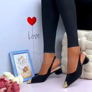 Aaronfaly Brand Slingback Heels Colors: All Colors Size: 37 to 42