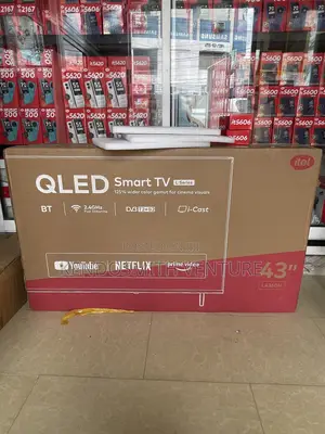 Itel 43 Inch Qled Smart Tv L4360n | Netflix | Youtube | Bluetooth
