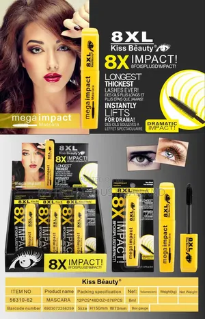 Kiss Beauty 8x Impact Mascara