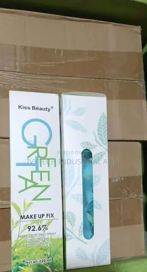 Kiss Beauty Green Tea Makeup Fix