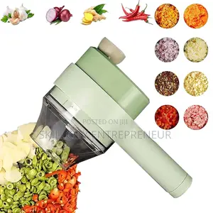 Hand-Held Rechargeable Food Chopper