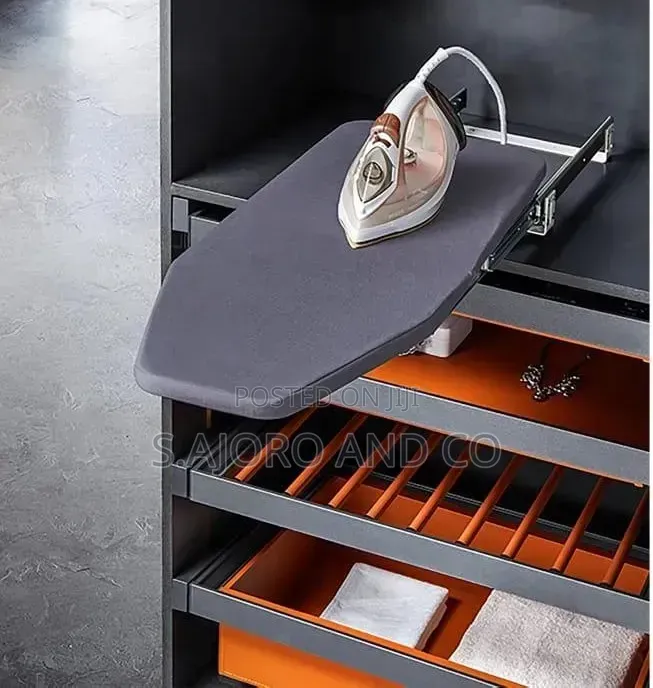 Foldable Ironing Board / Pull-out Cabinet Mounted Ironing Board