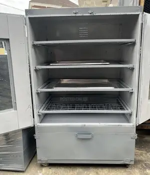 Double Door Padded Charcoal and Gas Local Oven