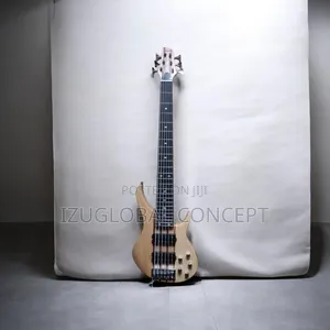 Magna 6 String Active Electric Bass Guitar Ash Body