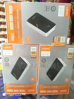 Pq27 Ldnio 20,000mah Type C Powerbank